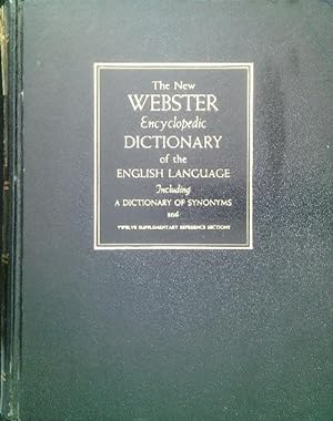 Bild des Verkufers fr The New Webster Encyclopedic Dictionary of The English Language zum Verkauf von Librodifaccia