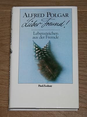 Imagen del vendedor de Lieber Freund! Lebenszeichen aus der Fremde. a la venta por Antiquariat Gallenberger