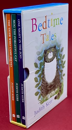 Seller image for Bedtime Tales. Three Hardback Volumes in Slipcase. The Tiger who came toTea,' Mog the Forgetful Cat', and 'One Night in the Zoo' for sale by Libris Books