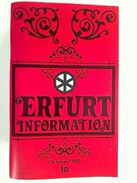 Erfurt-Information : Oktober 1989 / 10.