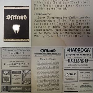 Ostland. Halbmonatsschrift für Ostpolitik 23. Jahrgang Nr. 9 Jahrgang vom 1. Mai 1942 * T h e r e...