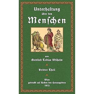 Bild des Verkufers fr Unterhaltungen ber den Menschen - 3 zum Verkauf von Antiquariat  Fines Mundi