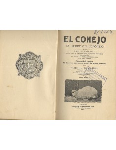 Imagen del vendedor de EL CONEJO LA LIEBRE Y EL LEPRIDO a la venta por Librovicios