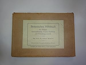 Immagine del venditore per Botanisches Hilfsbuch fr Pflanzer, Kolonialbeamte, Tropen-Kaufleute und Forschungsreisende venduto da Buchhandlung Bock & Seip GmbH & Co. KG