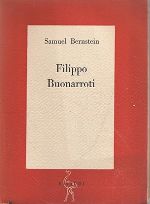 Imagen del vendedor de Filippo Buonarroti a la venta por Messinissa libri