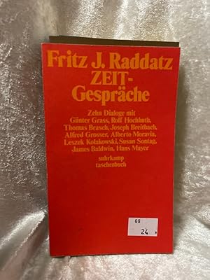 Imagen del vendedor de ZEIT - Gesprche. a la venta por Antiquariat Jochen Mohr -Books and Mohr-