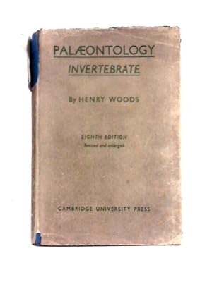 Bild des Verkufers fr Palæontology Invertebrate zum Verkauf von World of Rare Books