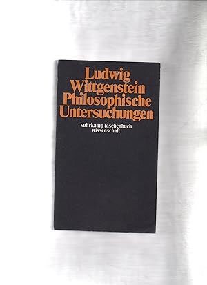 Bild des Verkufers fr Philosophische Untersuchungen. Diese Ausg. ist erweitert um ein umfangreiches Begriffsregister. Suhrkamp-Taschenbuch Wissenschaft ; 203 zum Verkauf von Kunsthandlung Rainer Kirchner