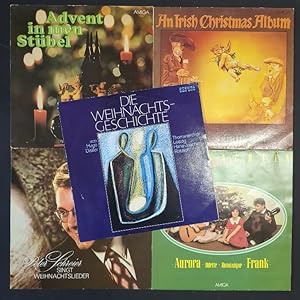 5 verschiedene Schallplatten Weihnachten 12" LP Peter Schreier singt Weihnachtslieder, Weihnachte...