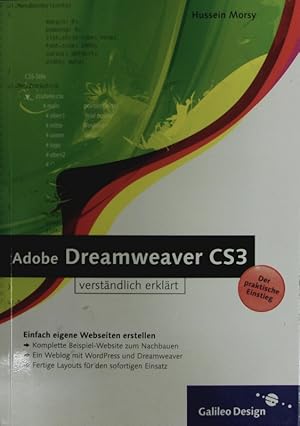 Immagine del venditore per Adobe Dreamweaver CS3. Der praktische Einstieg. venduto da Antiquariat Bookfarm