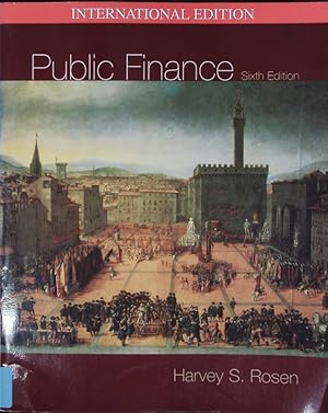 Bild des Verkufers fr Public finance. zum Verkauf von Antiquariat Bookfarm