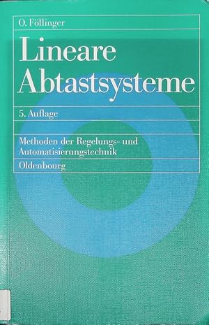 Bild des Verkufers fr Lineare Abtastsysteme. Methoden der Regelungs- und Automatisierungstechnik. zum Verkauf von Antiquariat Bookfarm