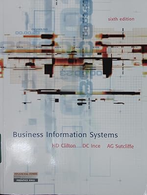 Imagen del vendedor de Business information systems. a la venta por Antiquariat Bookfarm