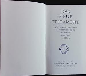 Bild des Verkufers fr Das Neue Testament. zum Verkauf von Antiquariat Bookfarm