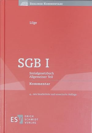 Seller image for SGB I. Sozialgesetzbuch Allgemeiner Teil. for sale by Antiquariat Bookfarm