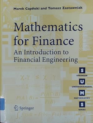 Immagine del venditore per Mathematics for finance. An introduction to financial engineering. venduto da Antiquariat Bookfarm