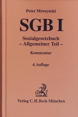 Bild des Verkufers fr SGB I Sozialgesetzbuch. Allgemeiner Teil (SGB I) ; Kommentar. zum Verkauf von Antiquariat Bookfarm