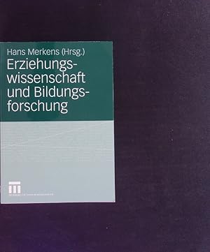 Seller image for Erziehungswissenschaft und Bildungsforschung. for sale by Antiquariat Bookfarm