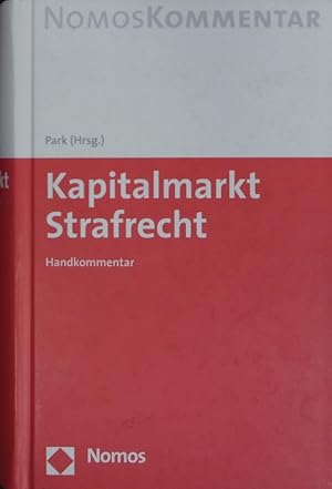 Immagine del venditore per Kapitalmarkt-Strafrecht. Handkommentar. venduto da Antiquariat Bookfarm