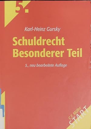 Bild des Verkufers fr Schuldrecht, besonderer Teil. zum Verkauf von Antiquariat Bookfarm