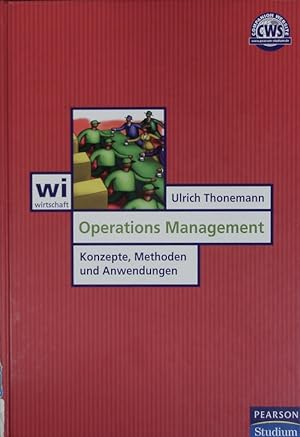 Imagen del vendedor de Operations Management. Konzepte, Methoden und Anwendungen. a la venta por Antiquariat Bookfarm