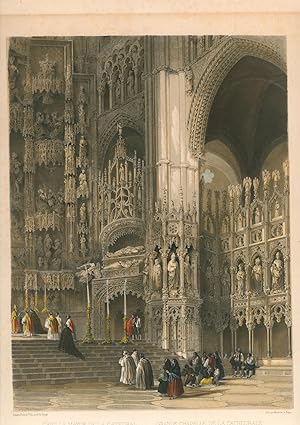 Imagen del vendedor de Capilla Mayor De La Catedral de Toledo,Innenraum Kirche, a la venta por Antiquariat Kastanienhof