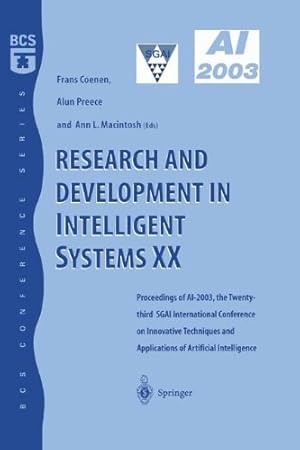 Seller image for Research and Development in Intelligent Systems XX [Paperback ] for sale by booksXpress