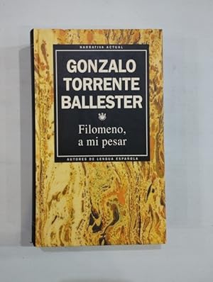 Seller image for Filomeno, a mi pesar for sale by Saturnlia Llibreria