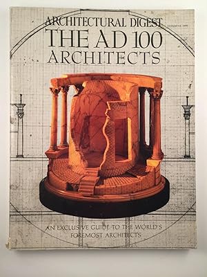 Bild des Verkufers fr Architectural Digest August 15, 1991 The AD 100 Architects An Exclusive Guide to the World's Foremost Architects zum Verkauf von WellRead Books A.B.A.A.