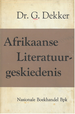 Afrikaanse Literatuurgeskiedenis.