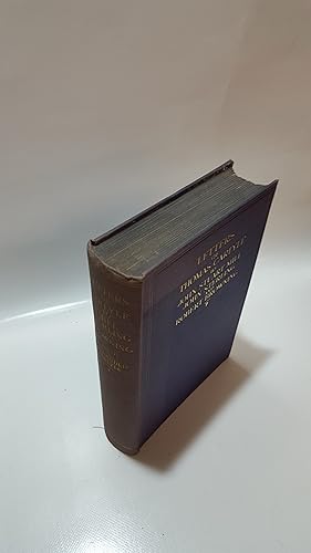 Seller image for Letters Of Thomas Carlyle To John Stuart Mill, John Sterling And Robert Browning for sale by Cambridge Rare Books