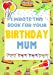 Bild des Verkufers fr I Wrote This Book For Your Birthday Mum: The Perfect Birthday Gift For Kids to Create Their Very Own Book For Mum [Soft Cover ] zum Verkauf von booksXpress