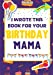 Seller image for I Wrote This Book For Your Birthday Mama: The Perfect Birthday Gift For Kids to Create Their Very Own Book For Mama [Soft Cover ] for sale by booksXpress