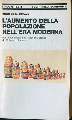 Bild des Verkufers fr L'aumento della popolazione nell'era moderna zum Verkauf von Librodifaccia