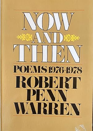 Now and Then: Poems 1976-1978