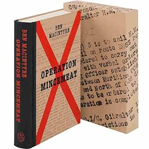 Seller image for Operation Mincemeat. The True Spy Story that Changed the Course of World War II. NEAR FINE COPY IN PUBLISHER'S SLIP-CASE for sale by Island Books