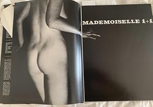 Image du vendeur pour Mademoiselle 1 + 1. Mit zahlreichen, teils doppelblattgroen erotischen photographiscjhen Abbildungen. mis en vente par Treptower Buecherkabinett Inh. Schultz Volha