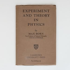 Experiment and theory in Physics