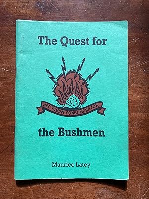 Imagen del vendedor de The Quest for the Bushnmen a la venta por Tombland Bookshop