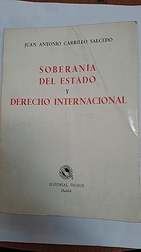 Imagen del vendedor de Soberania del estado y derecho internacional a la venta por Libros nicos