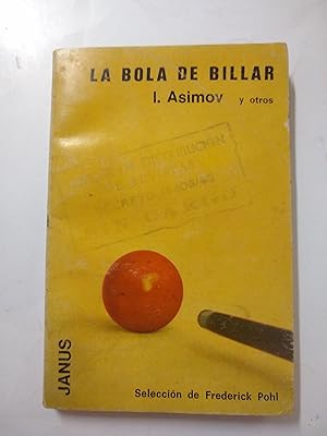 Imagen del vendedor de La bola de billar a la venta por Libros nicos