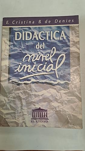 Seller image for Didactica del nivel inicial for sale by Libros nicos