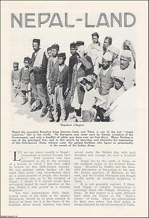 Seller image for Nepal, Land of Mystery. No European may enter by Formal Invitation of the Government. An uncommon original article from the Wide World Magazine, 1936. for sale by Cosmo Books