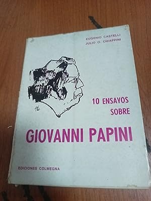 Imagen del vendedor de 10 Eensayos sobre Giovanni Papini a la venta por Libros nicos