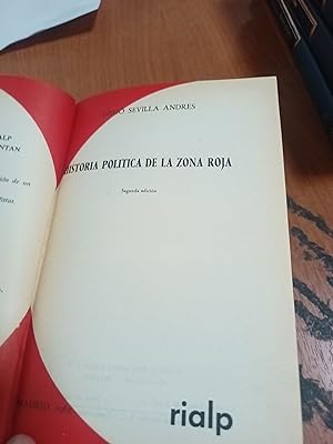 Bild des Verkufers fr Historica politica de la zona roja zum Verkauf von Libros nicos