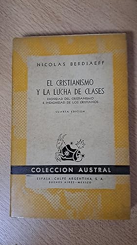 Seller image for El cristianismo y la lucha de clases for sale by Libros nicos