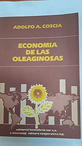 Imagen del vendedor de Economia de las oleaginosas a la venta por Libros nicos