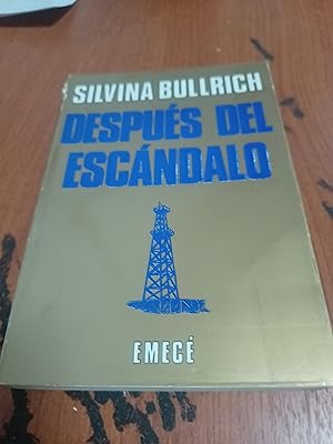 Immagine del venditore per Despues del escandalo venduto da Libros nicos