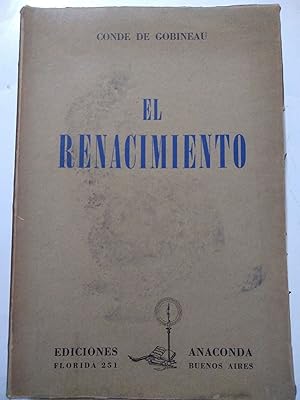 Seller image for El renacimiento for sale by Libros nicos