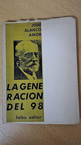 Imagen del vendedor de La generacion del 98 a la venta por Libros nicos